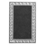 Charger l'image dans la visionneuse de galerie, Modern Homes Mosaic Mantel Silver 1 ft. 6 inch x 2 ft. 6 inch Indoor/Outdoor Rectangular Accent Mat – Non-Slip PVC Entrance Mat