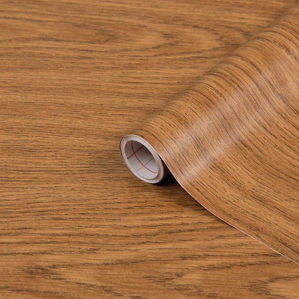 D-C-Fix Self Adhesive Décor Vinyl Film, Noces Rosales Medium Walnut – 26" x 78"