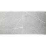 Charger l'image dans la visionneuse de galerie, Grizzly Surfaces Primo Grey Porcelain Tile 24 inch x 24 inch 16 sq. ft./case Matte Rectified Marble Look Finish