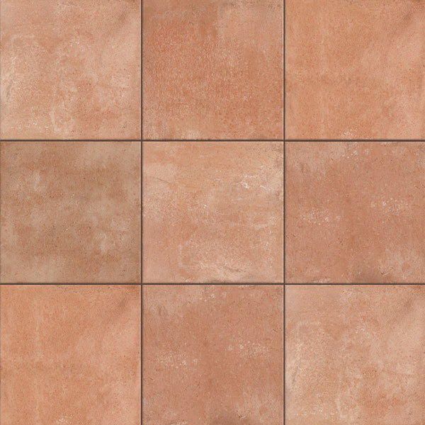 Merola Tile Manises Cuero Porcelain Floor and Wall Tile 13.13 inch x 13.13 inch 10.98 sq. ft./Case Rustic Matte Square Designer Tile