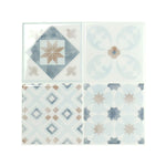 Charger l'image dans la visionneuse de galerie, Smart Tiles Peel And Stick Backsplash Vintage Parma Tiles Ceramic Look 9 in x 9 in Multi-Colored 4-Pack (Area Coverage: 2.25 sq.ft.)