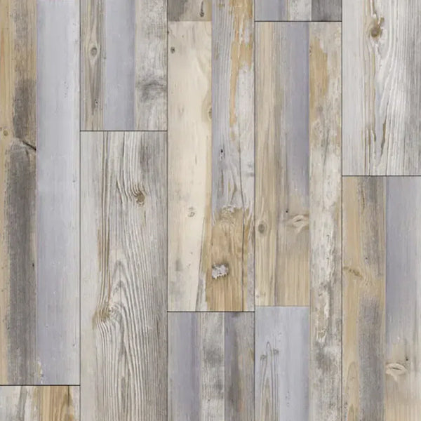 Silver Lake 7.1" x 48" x 5mm/20 mil Waterproof Click Lock Luxury Vinyl Plank Flooring