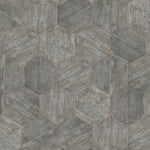 Charger l'image dans la visionneuse de galerie, Merola Tile Retro Hex Cendra Porcelain Tile 14.13 inch x 16.25 inch – 11.05 sq. ft. per Case Matte Wood Look Finish