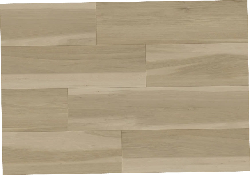 VIRAGE SPC Smoke Hickory 4.5 mm + 1 mm Click Lock Luxury Vinyl Tile Flooring (19.84 sq.ft./case)