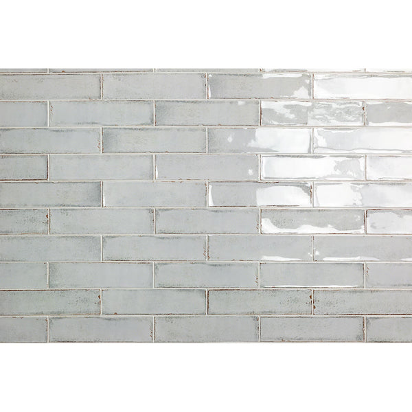 Ivy Hill Tile Moze Gray 3 inch x 12 inch Ceramic Wall Tile – 5.38 sq. ft. per Case, Glazed Smooth Finish