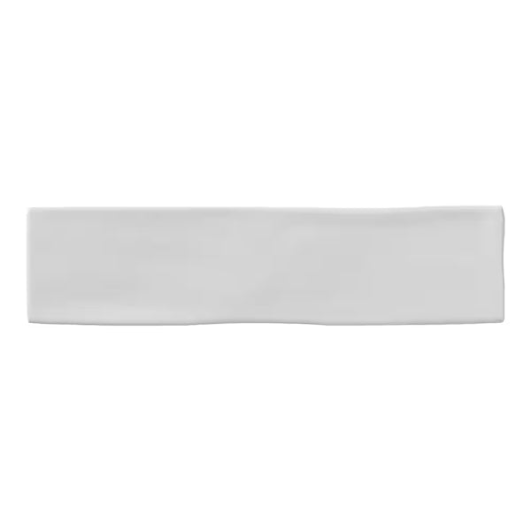 Modamo Santa Clara Matte Grey 3 inch x 12 inch Ceramic Wall Tile – 6 sq. ft. per Case, Matte Brick Look Finish