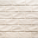 Load image into Gallery viewer, MSI Stone ULC Antique White 3 inch x 6 inch Glossy Glazed Ceramic Wall Tile – 1 Sq. Ft. Coverage per Case