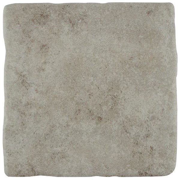 Merola Tile Costa Cendra Ceramic Floor and Wall Tile 7.75 inch Width 7.75 inch Length 11.11 sq ft/case Matte Textured Finish