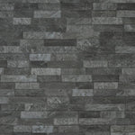 Load image into Gallery viewer, Merola Tile Ordino Black Porcelain Wall Tile 3.25 inch x 17.5 inch – 9.6 sq. ft. per Case Textured Stone Look Finish