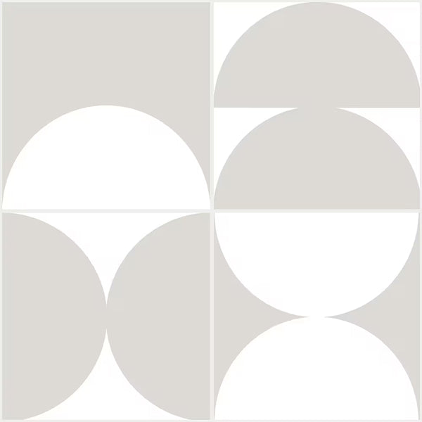 FloorPops Eclipse 12-in x 12-in Peel & Stick Luxury Vinyl Tile (LVT) Flooring (20 sq.ft/case, Geometric Pattern, High Gloss)