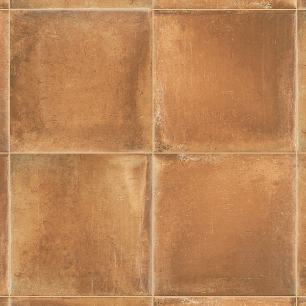 Merola Tile Rustic Cotto Porcelain Tile 13 inch x 13 inch 14.4 sq. ft./case Matte Textured Rustic Stone Look Finish