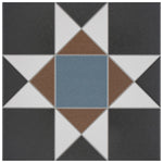 Load image into Gallery viewer, Merola Tile Vanity Nouveau Porcelain Tile 0.33 inch Thick 13 inch x 13 inch 12.2 sq. ft./case Matte Geometric Pattern
