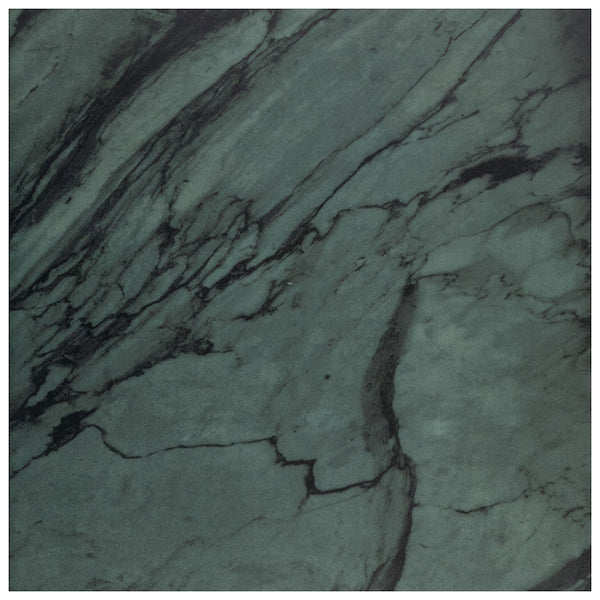Merola Tile Renaissance Emerald Porcelain Tile 0.35 inch Thick 7.88 inch x 7.88 inch 6.3 sq. ft./Case Matte Marble Look Floor and Wall Tile