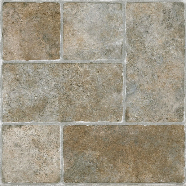 Quartose Granite Vinyl Tile 12" W x 12" L 1.2mm Peel & Stick Flooring (20 sq.ft./case)
