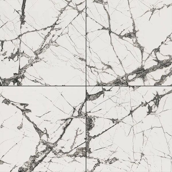 MSI Stone ULC Andrassy Polished Porcelain Marble Look Tile 48 inch x 48 inch – 15.50 sq. ft. Coverage – High Gloss Large Format Floor & Wall Tile