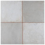Load image into Gallery viewer, Merola Tile Kings Clay Checker Silver Ceramic Floor and Wall Tile 0.37 inch Thick 17.63 inch Wide 10.95 sq. ft. per Case – Low Sheen Vintage Finish