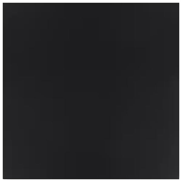 Merola Tile Klavier Matte Black Porcelain Tile 0.31 inch Thick 17.88 inch x 17.88 inch 11.33 sq ft/case Matte