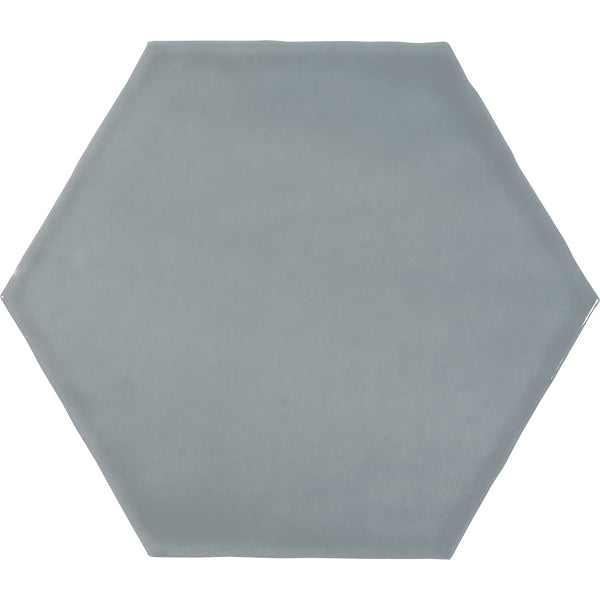 Anatolia Teramoda Sterling Hexagon Glossy Pressed Ceramic Wall Tile 6 inch – 6.67 sq.ft./case Glossy Sterling