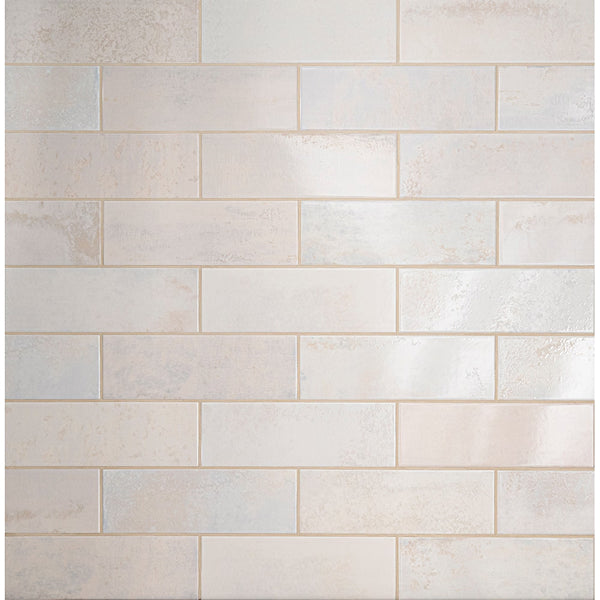 MSI Stone ULC Marza Pearl 4 in. x 12 in. Glossy White Ceramic Subway Tile – 11.22 sq. ft. per Case