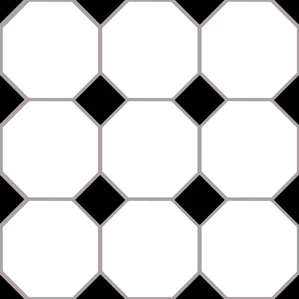 TrafficMaster 1.5mm x 12in. W x 12in. L Matte Black and White Chaplin Peel and Stick Vinyl Tile Flooring (10sq.ft./case)