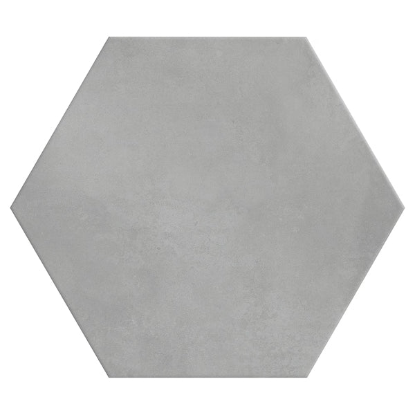 Anatolia Artisano Cementa Hexagon Matte Porcelain Floor and Wall Tile 7 inch x 6.89 inch x 0.35 inch – 2.8 sq. ft./Case