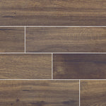 Load image into Gallery viewer, MSI Stone ULC Arbor Walnut 6 inch x 36 inch Matte Porcelain Wood Look Floor and Wall Tile 15 sq ft per Case
