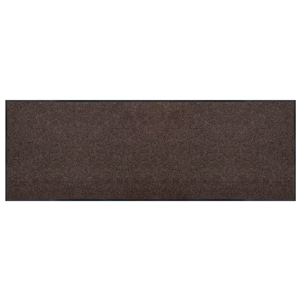 Multy Home Toledo Brown 3 ft. x 8 ft. Commercial Carpet Runner with Vinyl Back Non-Slip Indoor Floor Mat