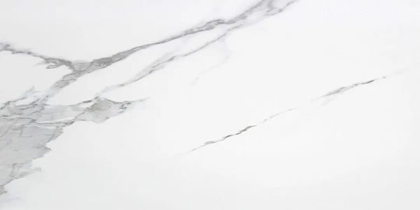 CARRARA Porcelain Tile, 12 in. x 24 in., White – 15.5 sq.ft./box