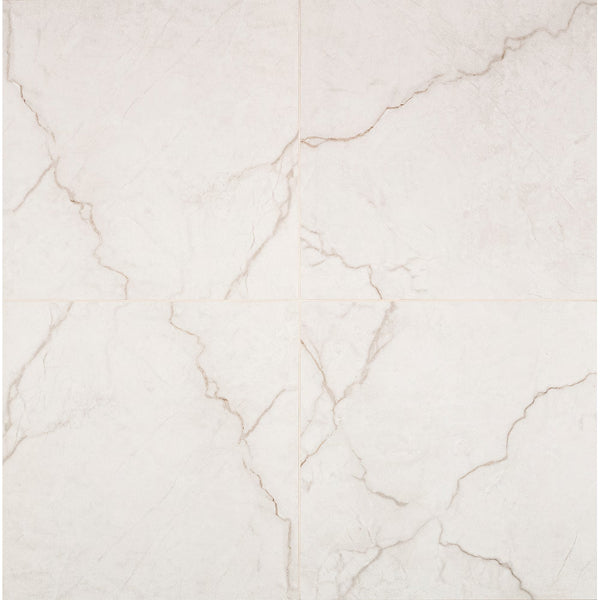 MSI Stone ULC Brighton Gold Polished Porcelain Tile 24 inch x 24 inch 16 sq. ft./Case Marble Look Glossy Floor and Wall Tile