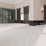 Charger l&#39;image dans la visionneuse de galerie, GlueCore Pres 12mil x 12&quot; W x 24&quot; L Carrara Glue Down Luxury Vinyl Plank Flooring
