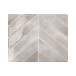 Charger l'image dans la visionneuse de galerie, Smart Tiles Chevron Viby Pink Peel and Stick Backsplash Tiles 11.43 in x 9 in (4-Pack, 2.86 sq.ft.)
