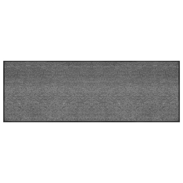 Multy Home Barcelona Grey 3 ft. x 8 ft. Commercial Carpet Runner with Anti Slip PVC Back