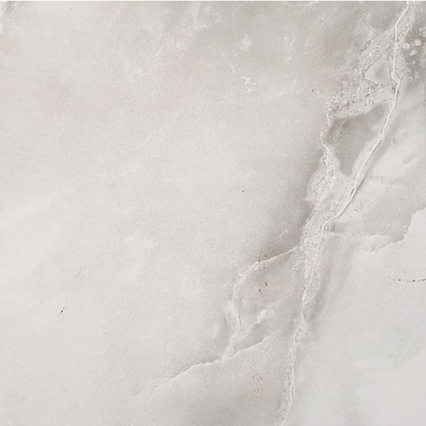 Mono Serra Ice Gray Porcelain Tile 1.5 inch Thick 24 inch x 24 inch 15.5 sq. ft./Case Polished Marble Look Floor and Wall Tile