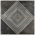 Load image into Gallery viewer, Merola Tile Kings Rombos 17-5/8 inch x 17-5/8 inch Ceramic Floor and Wall Tile (11.02 sq. ft./Case) – Glazed Encaustic-Inspired Finish