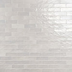 Load image into Gallery viewer, Ivy Hill Amagansett Gin White Mixed Finish Ceramic Wall Tile 2 inch x 8 inch 0.31 inch Thick 5.38 sq ft/case