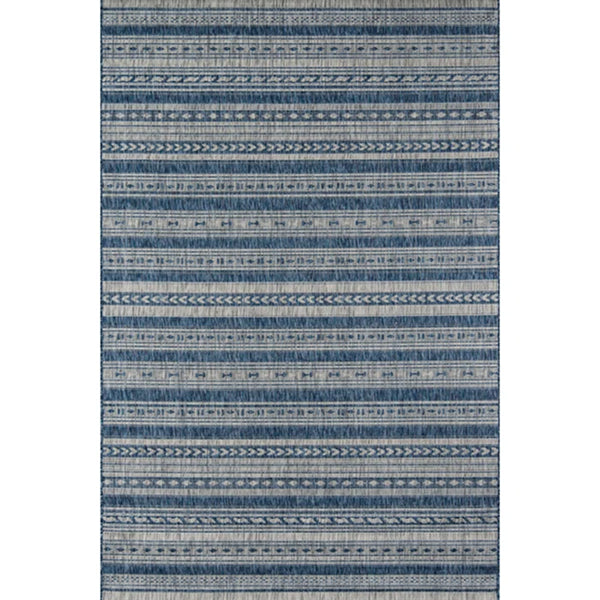 Joyrell Performance Striped Indoor / Outdoor Rug