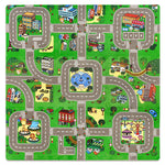 Charger l'image dans la visionneuse de galerie, Sorbus Floor Traffic Play Mat Interlocking Set 9 Piece – Kids Foam Puzzle Floor Play Mat
