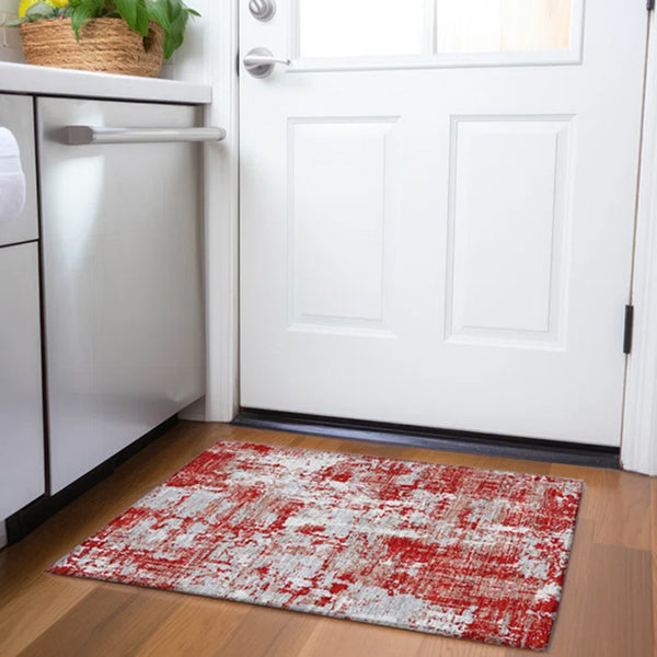 Premium Machine Washable Mayfield AMF1008 Abstract Rug