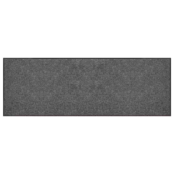 Multy Home Toledo 3 ft. x 8 ft. Commercial Duty Grey Floor Runner