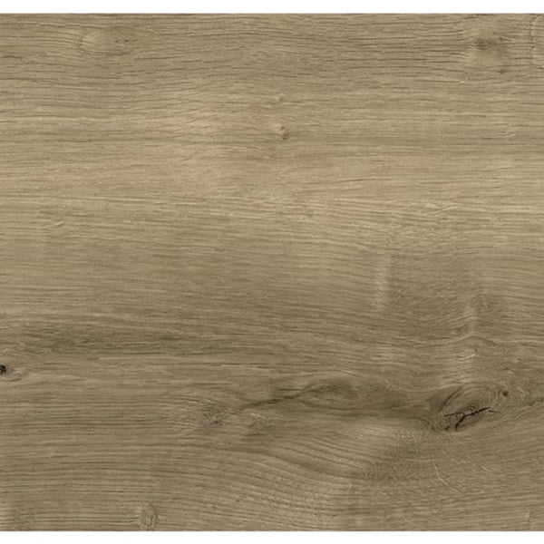 Multiclic Vinyl Flooring Interlocking Planks 5.7 mm Thick x 7.1 inch Wide x 18.91 sq ft per Carton Low Gloss Finish – Honey Brown Oak