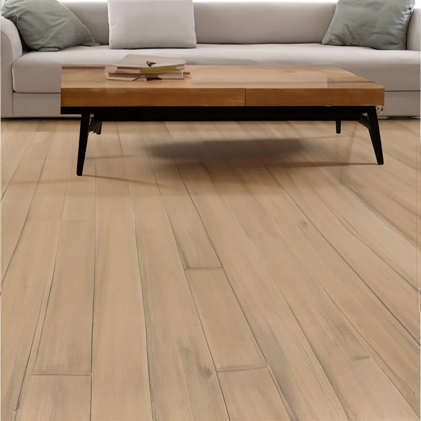 6" x 51" x 8mm Laminate Flooring (Set of 8) – Medium Shade, Waterproof