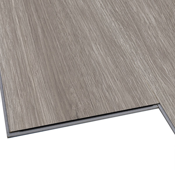 ProSelect Interlocking Vinyl Plank Flooring 5.7 mm Thick x 7.1 inch Wide x 18.91 sq ft per Box Medium Finish – Côte d'Azur Grey Oak