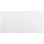 Load image into Gallery viewer, Anatolia Metro White Motion Glossy Rectified Ceramic Wall Tile 12 inch x 24 inch – 11.63 sq.ft./case Textured 3D