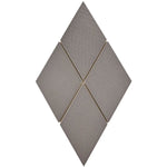 Load image into Gallery viewer, Merola Tile Rhombus Dark Grey 5-1/2-inch x 9-1/2-inch Semi-Gloss Porcelain Floor and Wall Tile (11.68 sq. ft. / case)