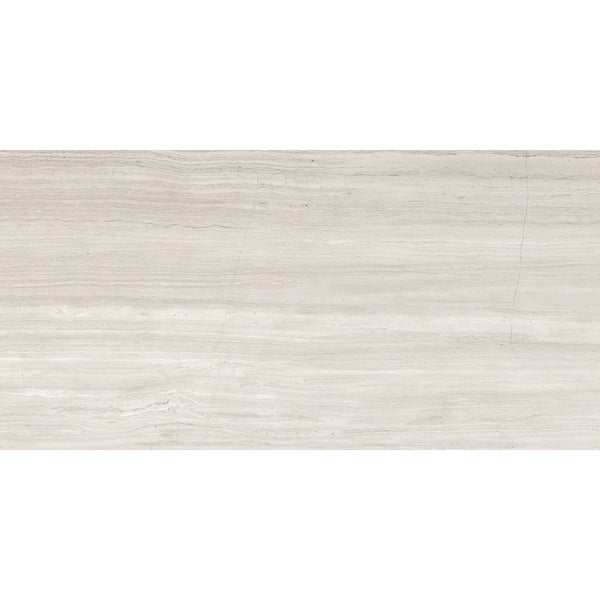 Anatolia Rada Ash Porcelain Tile 12 inch x 24 inch 15.5 sq. ft./case Polished Rectified Marble Look Glossy Finish