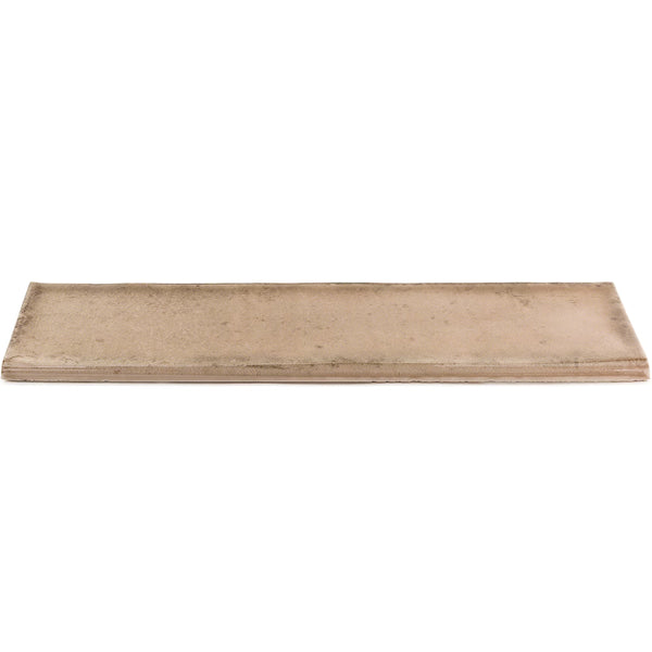 Ivy Hill Moze Gray 3 in. x 12 in. Ceramic Bullnose Wall Tile Trim