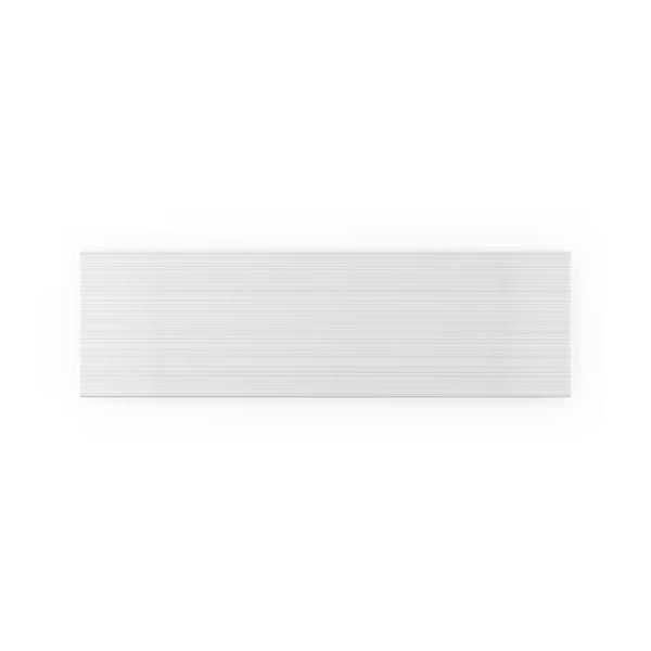 Jeffrey Court Laserbeam Grey 6 in. x 20 in. Gloss Subway Ceramic Wall Tile (10.313 Sq. Ft./Case)