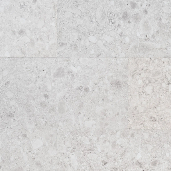 Stonehenge 2mm Thick 12" W x 24" L Terrazzo Look Glue Down Luxury Vinyl Tile (40 SQ. FT.)