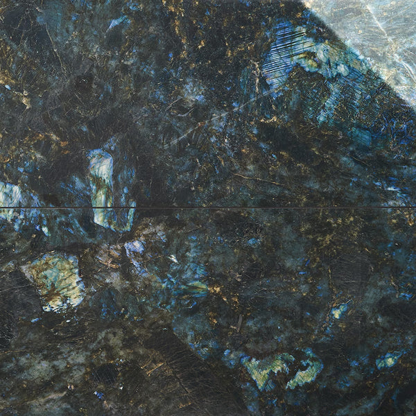 Ivy Hill Tile Jume Onyx Labradorite Blue Porcelain Tile – 0.39 inch Thick, 24 inch x 48 inch, 15.49 sq.ft/Case – Polished Onyx Look Finish