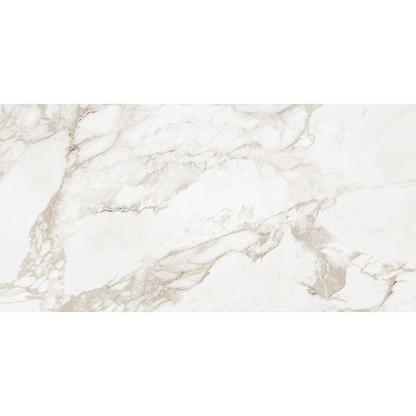 Anatolia Calacatta Crescente 24 inch x 48 inch Honed Rectified Porcelain Tile – 15.5 sq.ft. per Case